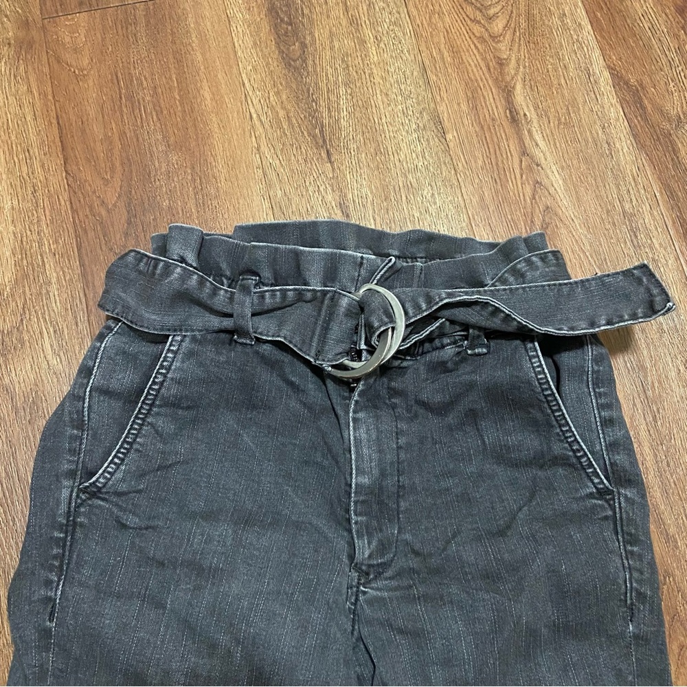 Express High Rise Paperbag Jeans - Picture 5 of 5